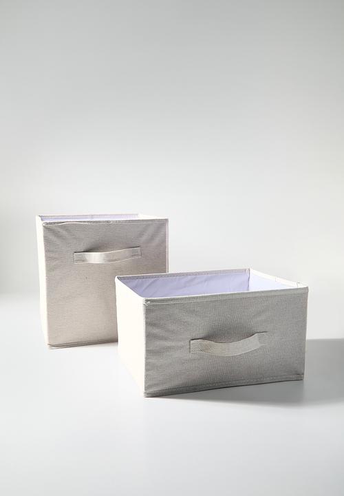 Storage Solutions - Calico Collapsible Storage with Lid