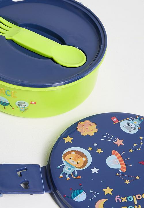 Pop Candy - Lunch bag set - lime & navy