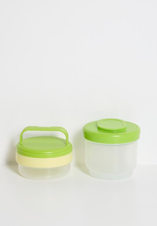 Pop Candy - Stacked food container - green
