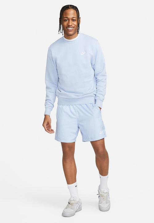 Nike - NSW Woven Flow Shorts  - Light Marine Blue /White