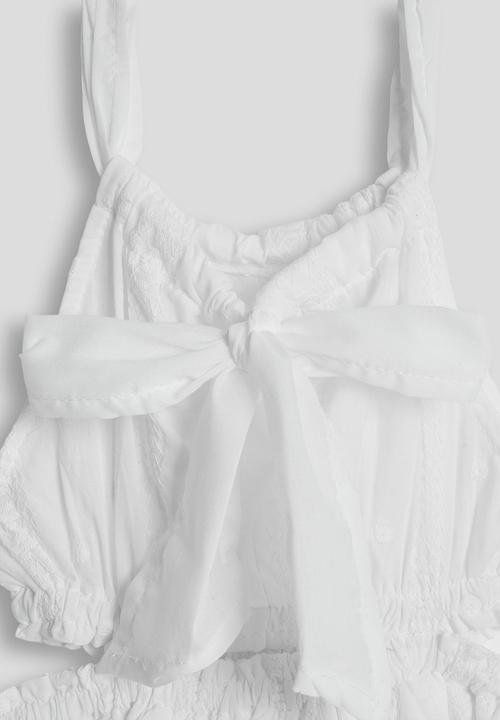 Pop Candy - Cutaway top and skirt - white
