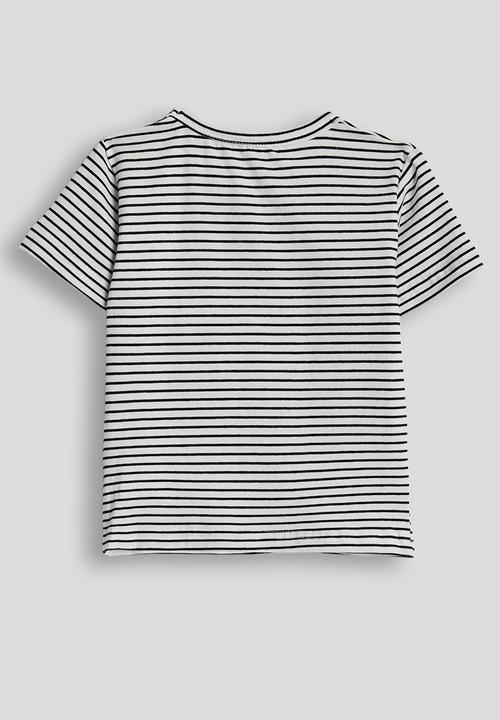 Pop Candy - Crew neck tee - black stripe