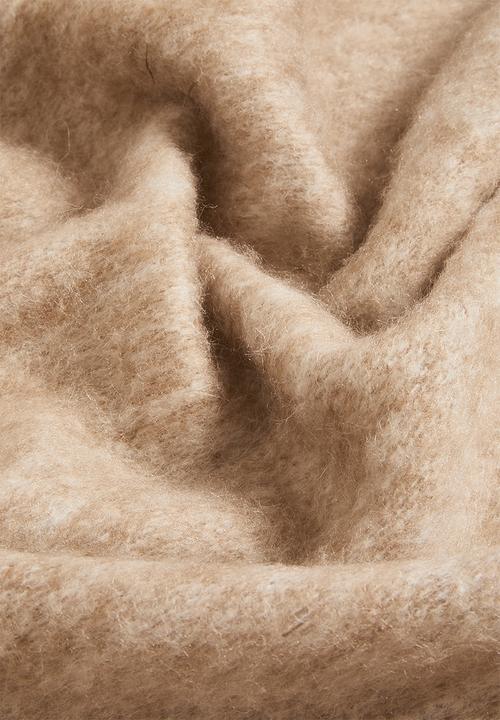 Sixth Floor - El Faux Mohair Throw - Natural