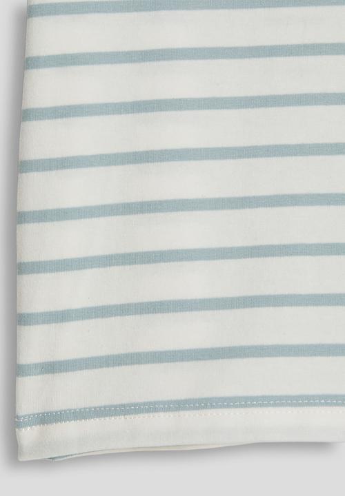 Pop Candy - Basic tee - blue stripes