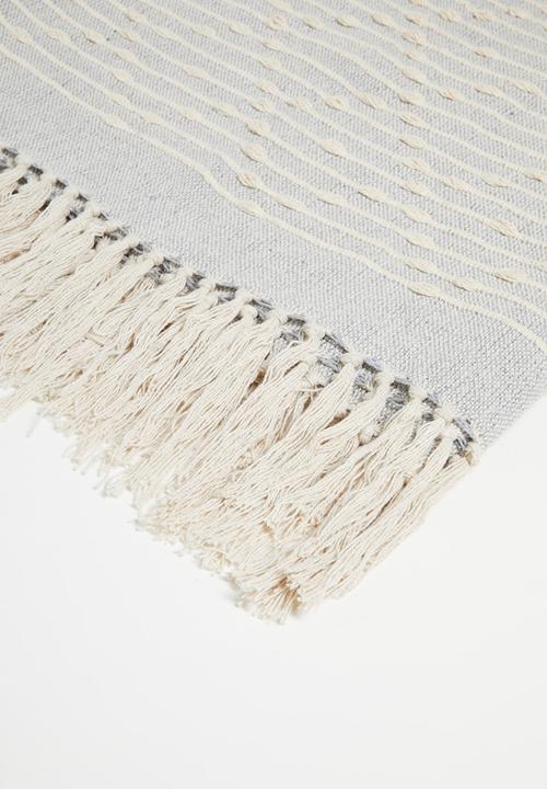 Sixth Floor - Phoenix Cotton Throw - Grey