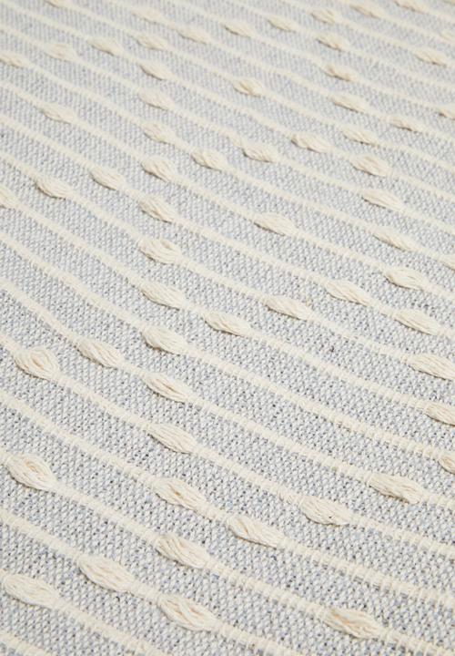 Sixth Floor - Phoenix Cotton Throw - Grey