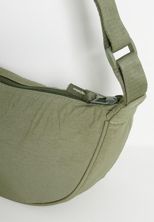 Pop Candy - Half moon shoulder bag - olive green