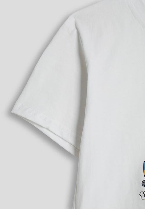 Pop Candy - Car graphic tee - off white