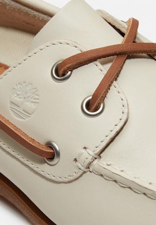 Timberland - Cedar bay essential boat shoe - natural full grain