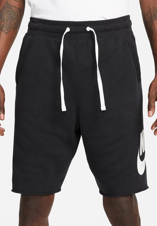 Nike - NSW Cub Alumni  French Terry Shorts - Black/White/Whit
