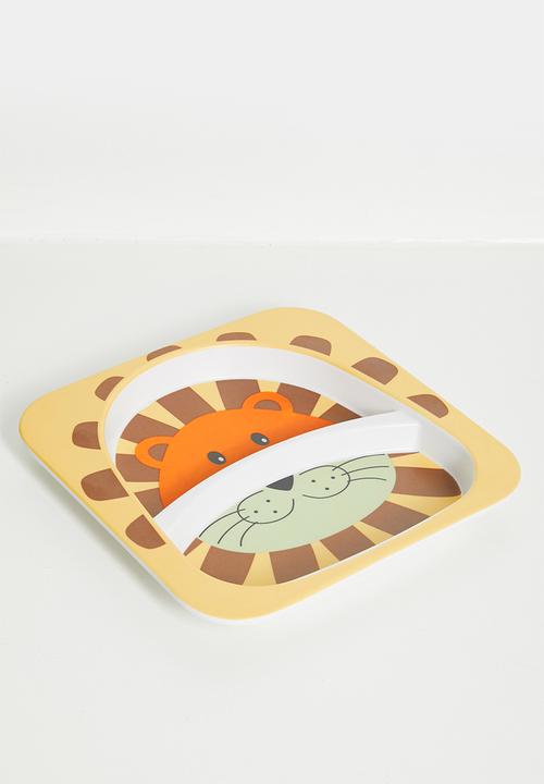 Pop Candy - 5 Piece lion themed dinnerware set - multi
