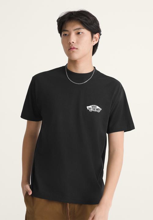 Vans - Double Standard SS Tee - BLACK-WHITE
