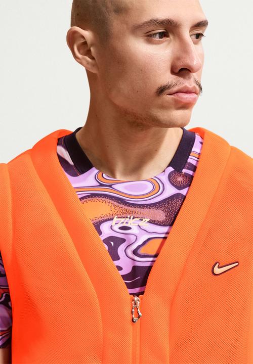 Nike - Project F.R.O.G. Bubble Pod Vest -Total Orange/Purple Dynasty 