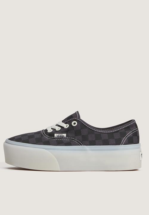 Vans - Authentic Stackform - Checkerboard Charcoal/Black
