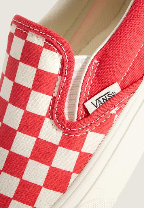 Vans - Classic Slip-On - Color Theory Checkerboard Tomato