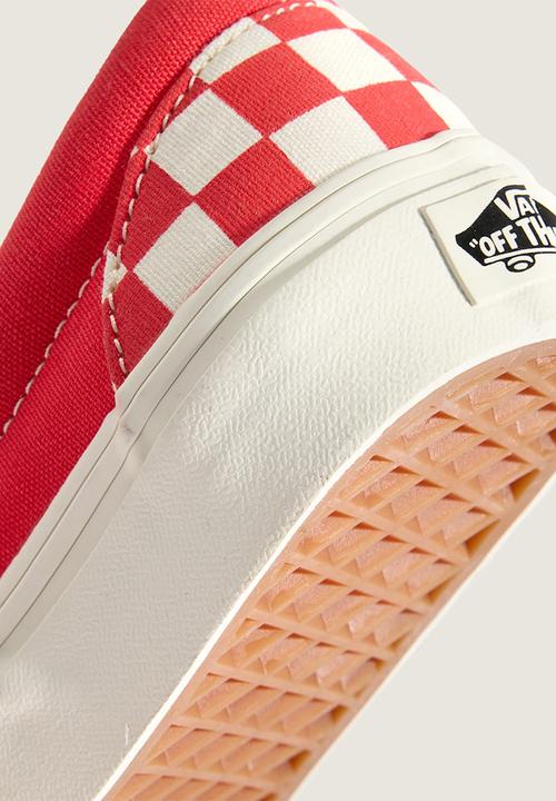 Vans - Classic Slip-On - Color Theory Checkerboard Tomato