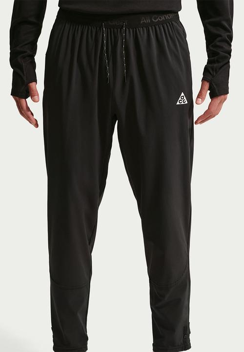 Nike - ACG "Dawn Range"  Dri-FIT Trail Running Pants - Black/Smtwht