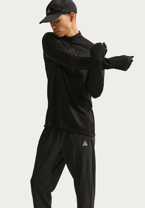 Nike - ACG "Dawn Range"  Dri-FIT Trail Running Pants - Black/Smtwht