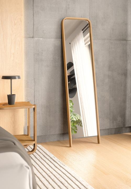 Umbra - Bellwood leaning mirror - natural
