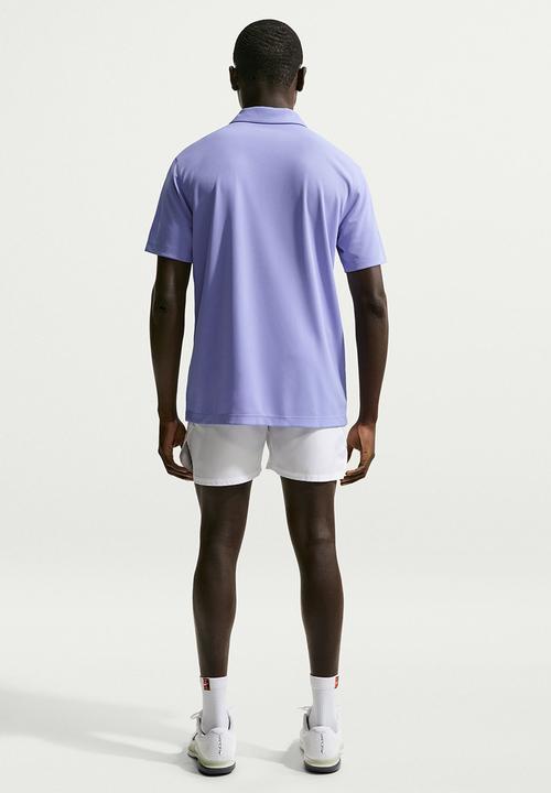 Nike -  Dri-FIT Tennis Polo  Light Thistle Purple / White 