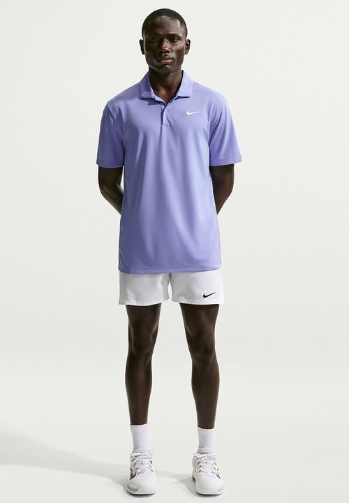 Nike -  Dri-FIT Tennis Polo  Light Thistle Purple / White 