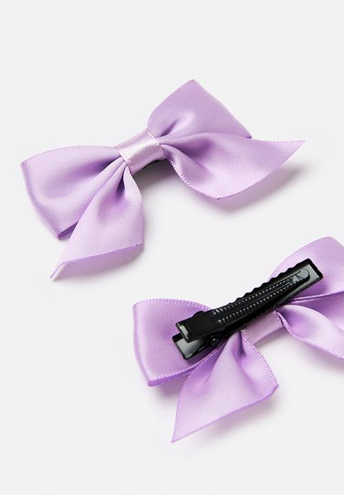 Pop Candy - 2 Pack sailor bow - lilac