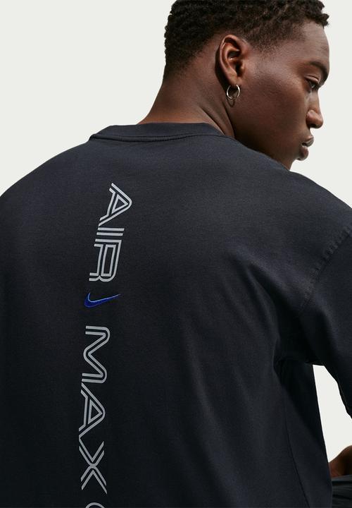 Nike - NSW  Air Max 95 Loose Reflective T-Shirt - Black/Blue