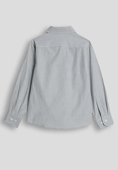 Pop Candy - Pin striped shirt - black