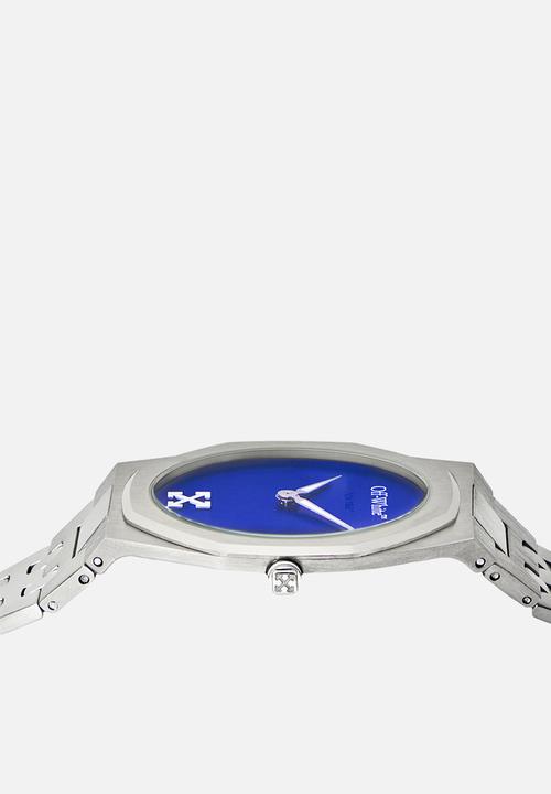 Off-White - ON TIME Watch - Silver