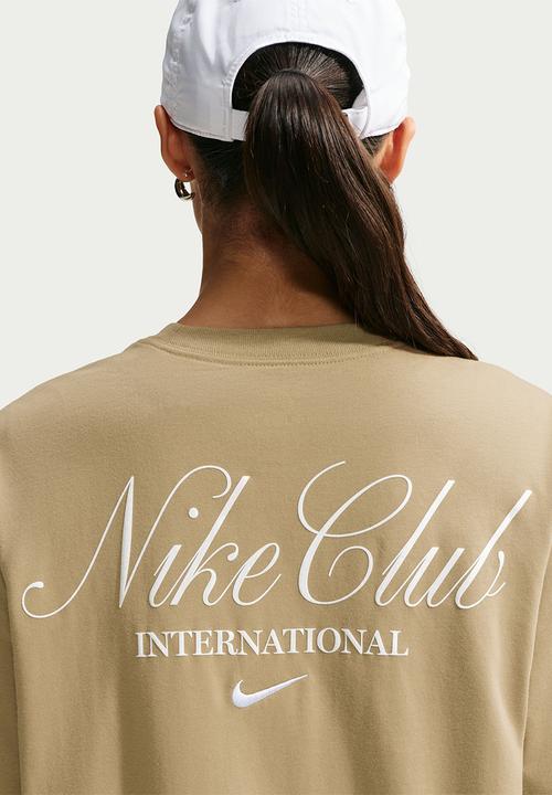 Nike - Women'S Boxy T-shirt - Parachute Beige