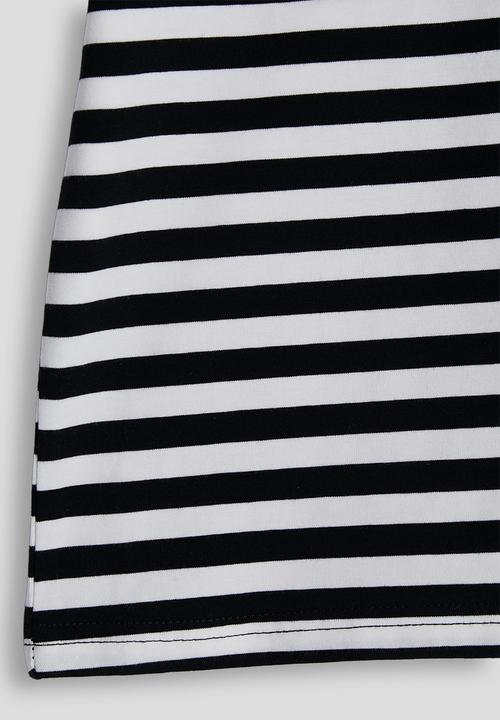 Pop Candy - Basic tee - black stripes