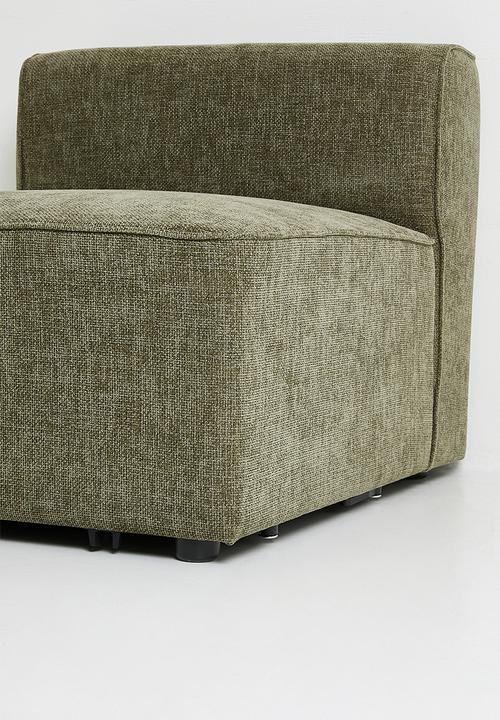 Sixth Floor - Gravity Armless Single Seater Modular - Olive
