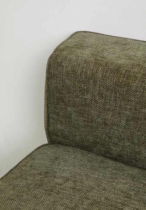 Sixth Floor - Gravity Armless Single Seater Modular - Olive