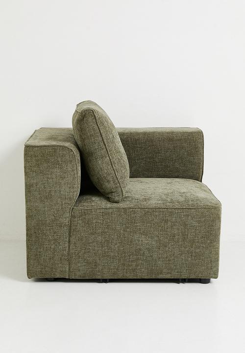 Sixth Floor - Gravity Corner Wedge Modular - Olive
