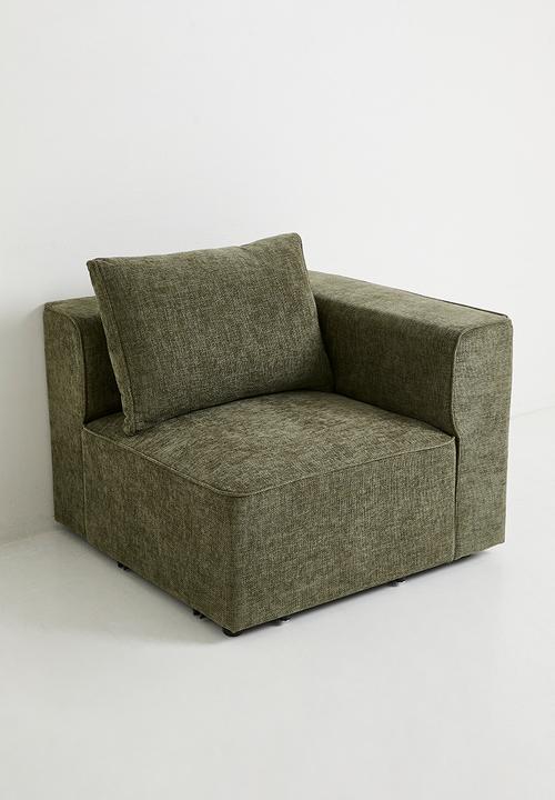 Sixth Floor - Gravity Corner Wedge Modular - Olive