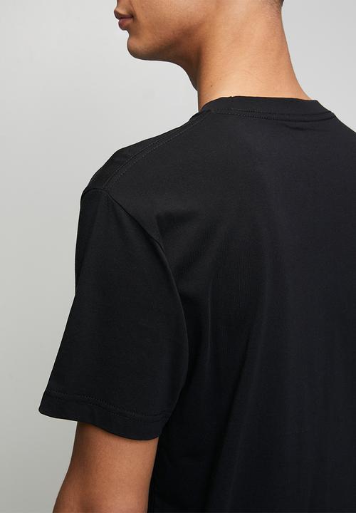 Vans - Stretch Logo SS Tee - BLACK-WHITE