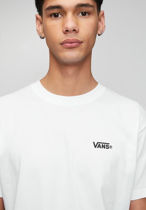 Vans - New Left Chest SS Tee - WHITE-BLACK
