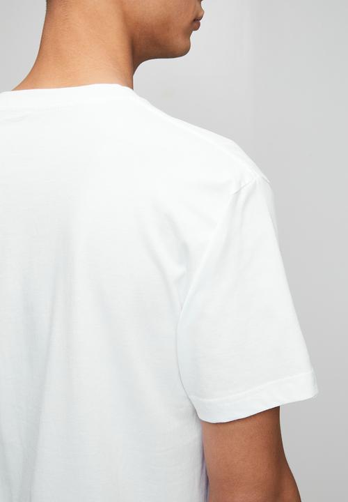 Vans - New Left Chest SS Tee - WHITE-BLACK