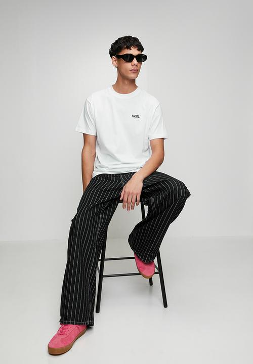 Vans - New Left Chest SS Tee - WHITE-BLACK