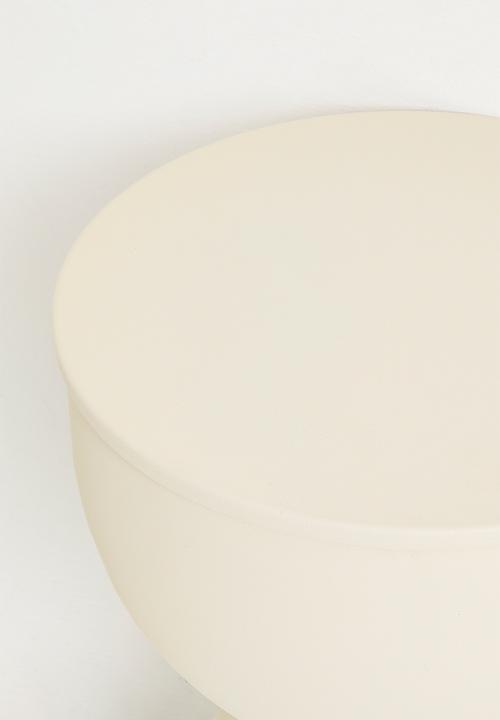 H&S - Orbit Side Table - White