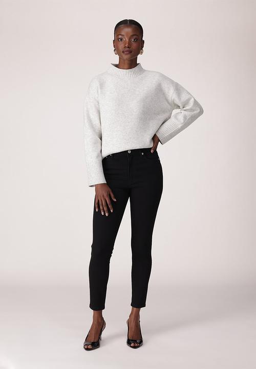 Forever New - Ashley mid-rise skinny jeans in black
