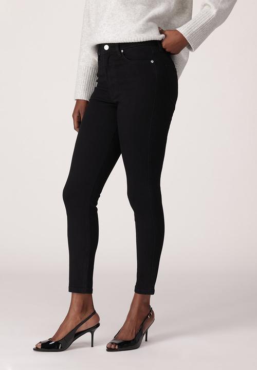 Forever New - Ashley mid-rise skinny jeans in black