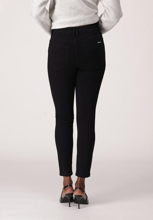 Forever New - Ashley mid-rise skinny jeans in black
