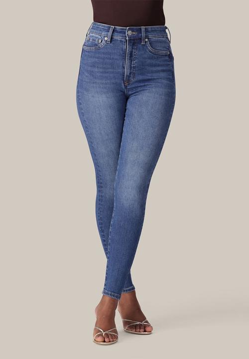 Forever New - Mila high-rise skinny jeans in dark wash