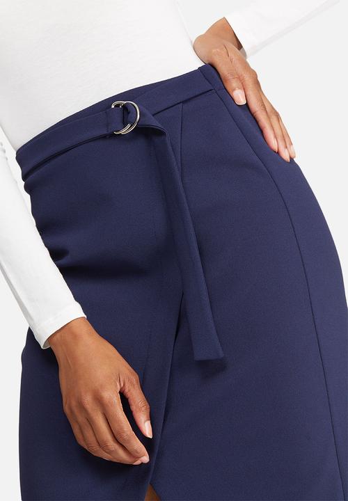 dailyfriday - Mock wrap pencil skirt
