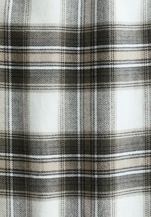 H&M - Cotton pyjama bottoms - brown/checked