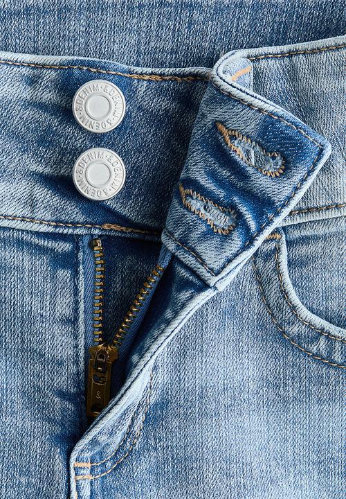 H&M - Bootcut leg low jeans - light denim blue