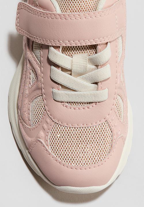 H&M - Trainers - light pink/glittery