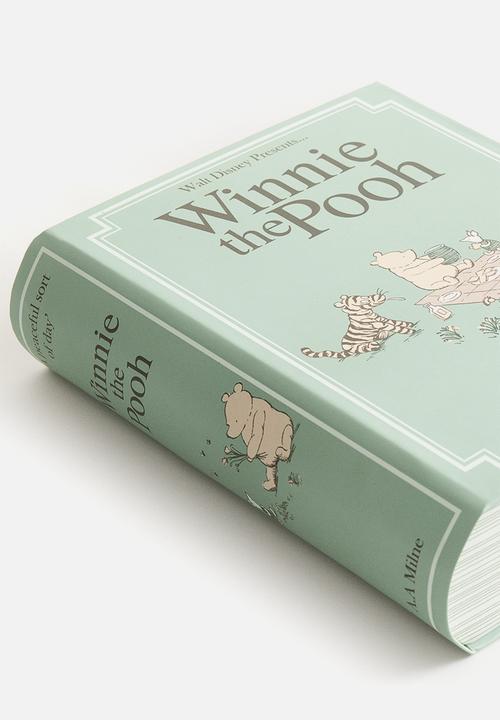 H&M - Book-shaped storage box - light green/winnie the pooh