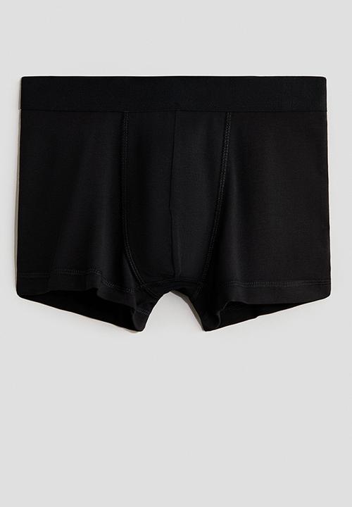 H&M - 5-Pack cotton trunks - black